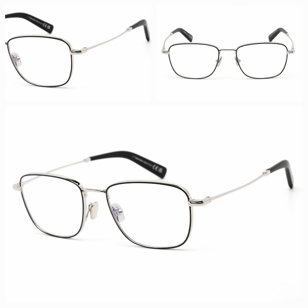 Tom Ford Stylish Silver Metal Frame Glasses